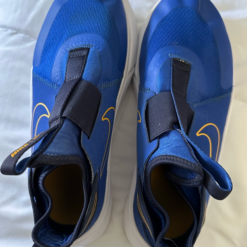 Nike Kids Blue and Yellow Sneakers